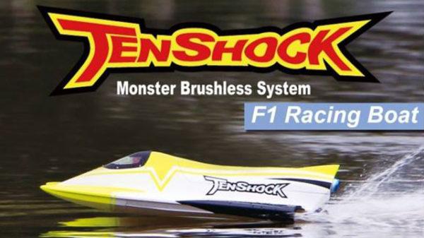 Tenshock F1 Brushless 2.4G RTR Racing Boat